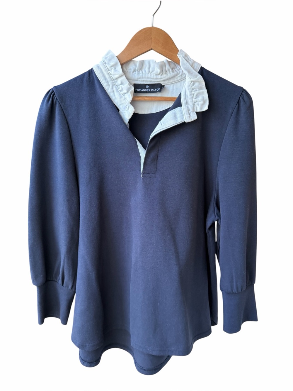 Pomander Place Charlotte Terry Top Size Large